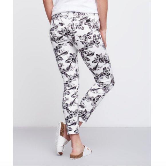 Jen7 by 7 for All Mankind Women's Cropped Skinny Leg Jean - Picture 3 of 9